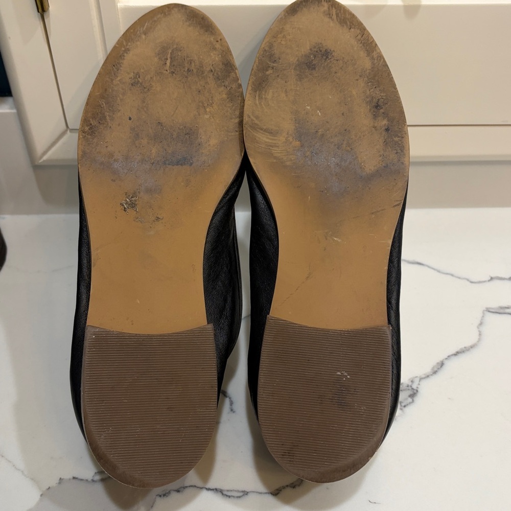 Susina black leather loafers - Picture 3 of 5